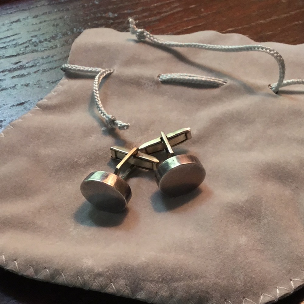 Sterling Silver Cuff Links 925